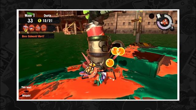 New Super Cool Roller Trick │Tutorial│ Rollers vs Stingers - Salmon Run Splatoon 3 смотреть онлайн