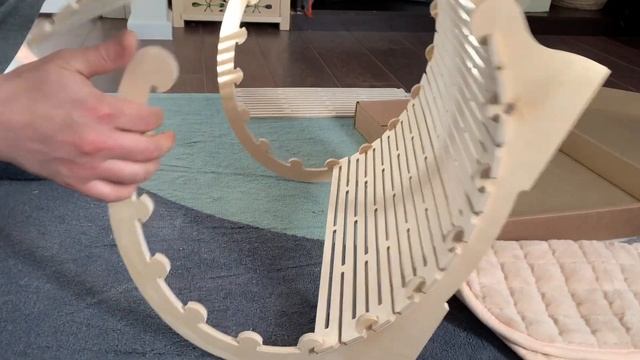 Сборка напольной лежанки для кошек "Луна" смотреть онлайн