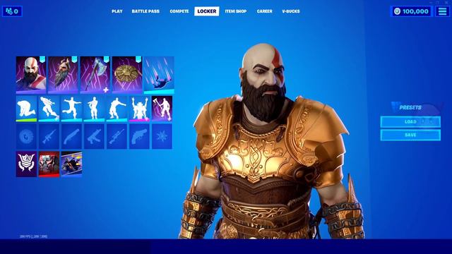 *NEW* Fortnite PS5 exclusive Kratos(Armored) Variant (Leviathan Axe,Guardian Shield,Freezing Burst смотреть онлайн