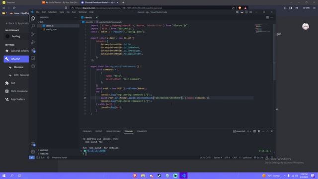 How To Make A Discord Bot! (TypeScript) смотреть онлайн