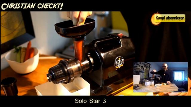 Test / Review: Entsafter Solo Star 3 (vs. Kuvings B6000) beste Saftpresse f.Saftfasten, Erfahrungen смотреть онлайн