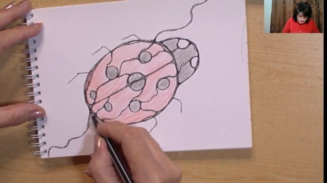 Божья коровка Удачи. Для тех кто любит рисовать в тишине ? Извините за такой звук, завтра звук буде смотреть онлайн