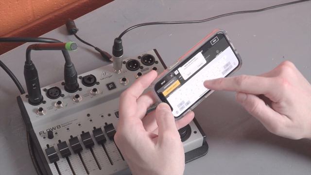 Behringer FLOW 8 App Offline Editor! How Does That Work?