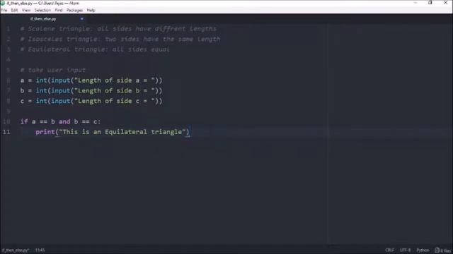 If Then Else Python Programming Tutorial смотреть онлайн