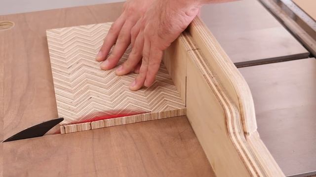 Making Patterned Plywood And Walnut Storage Trays