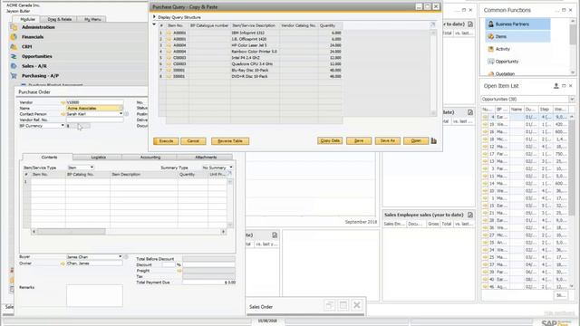 SAP Business One Import from Excel смотреть онлайн