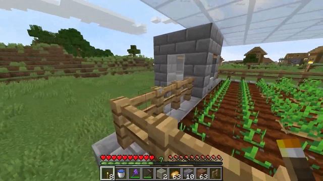 GRANJA DE COMIDA (PATATAS/ZANAHORIAS/TRIGO) AUTOMÁTICA - MINECRAFT 1.19/1.18.2/1.18/1.17.1 500/h смотреть онлайн
