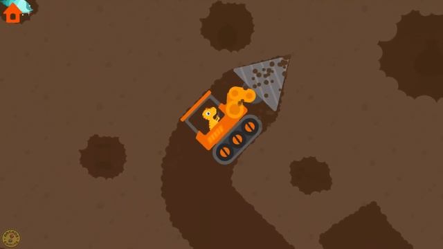 Dinosaur Digger 3 - The Truck Kids Game - Play Fun Dinosaur Digger Game For Kids By Yateland смотреть онлайн
