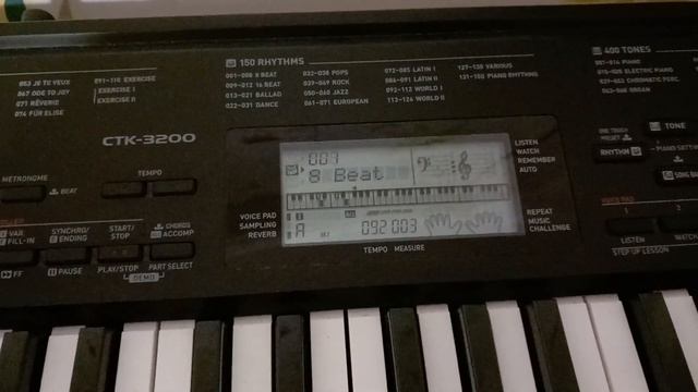 8 Beat ,Yamaha PSR E253 and Casio CTK 3200 🎹 смотреть онлайн