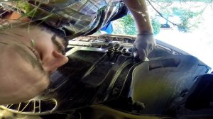 Замена масла на VW Polo седан Фольксваген поло снятие защиты