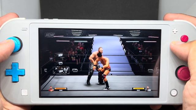 AEW: Fight Forever - Nintendo Switch Lite Gameplay - For WrestleMania Lovers On The Go