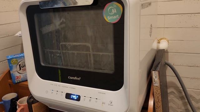 Компактная посудомоечная машина Comfee CDWC420Wi смотреть онлайн