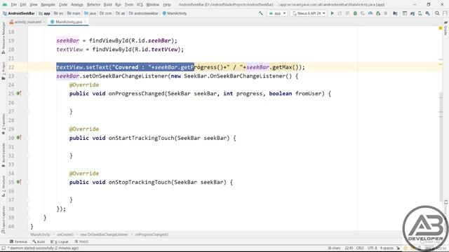 Android Studio 3.6 Create SeekBar Basics смотреть онлайн