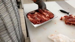 Разделка передней четверти говяжьей