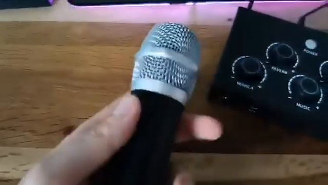 DIGITNOW! Karaoke Mikrofon Kabellos, Bluetooth Karaoke Anlage mit Drahtloses Mikrofon Dual Funkmikr смотреть онлайн