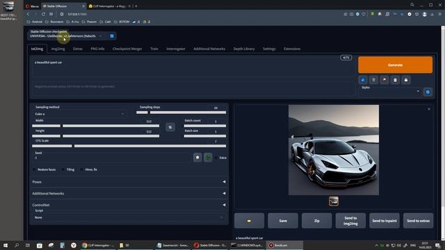 Stable Diffusion на слабой видеокарте 6Gb 4Gb 2Gb Gtx1660 Gtx1060