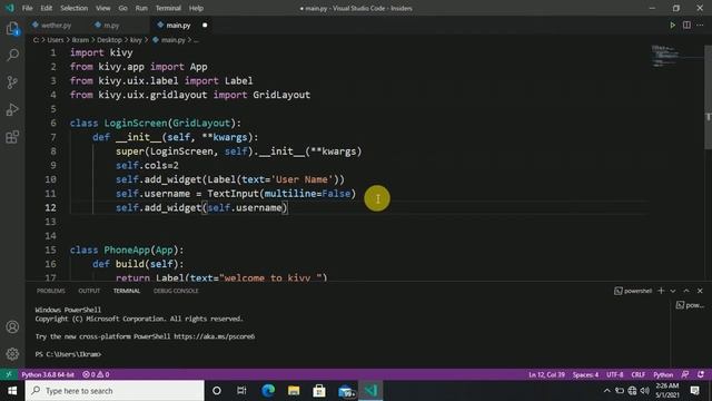 Kivy Full Course in Hindi | Basic to Advance | Login Page in Kivy | Text Box|#3 смотреть онлайн