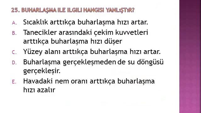 9. SINIF KİMYA 4. ÜNİTE SONU SORULAR смотреть онлайн