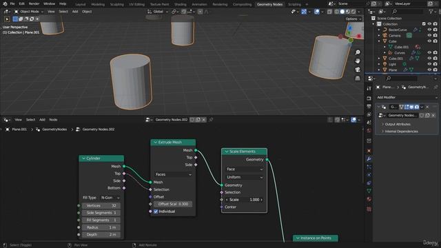 139 - Cylinder Node смотреть онлайн