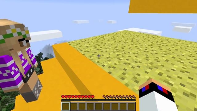 Прохожу Лавовую Лестницу в Майнкрафт смотреть онлайн