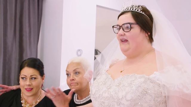 Bride In Tears Fearing She Won't Look Beautiful In Her Wedding Dress | Curvy Brides Boutique