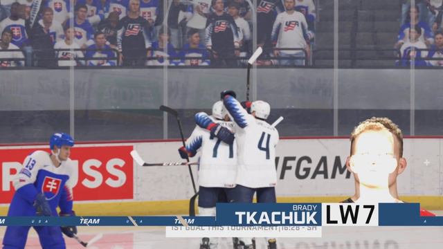 USA vs Slovakia Men's World Hockey Championships! NHL 22! смотреть онлайн