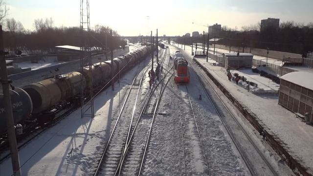 ЧМЭ3-2072 + ЧМЭ3-3716 с пневмоочистетельной машиной смотреть онлайн
