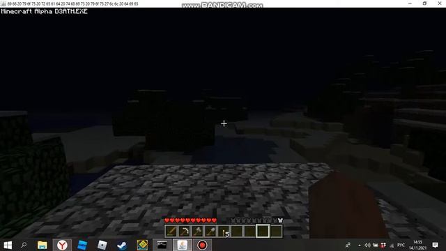 Нашёл глитч в Minecraft Alpha D3ATH.EXE смотреть онлайн