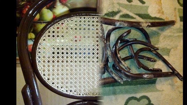 Перетяжка ротангом на стульях и креслах. смотреть онлайн