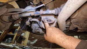 BMW X5 E53 колёса стали домиком. Решение проблемы без замены подрамника.