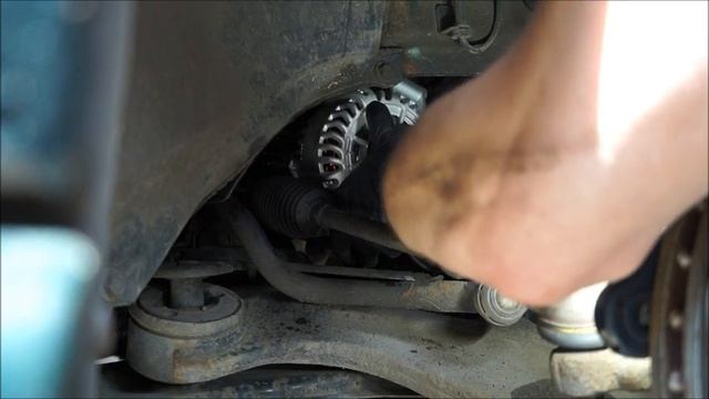 Jaguar X-Type - alternator replacement смотреть онлайн