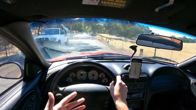 TWISTY DRIVE in my Ford Mustang Cobra - I HAVE AN IDEA! смотреть онлайн
