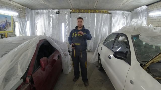 Пересохшая база. Межслойная сушка базы перед нанесением лака. смотреть онлайн
