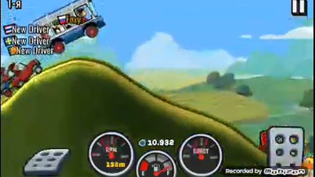 Ура новый год в Hill Climb Racing 2 смотреть онлайн