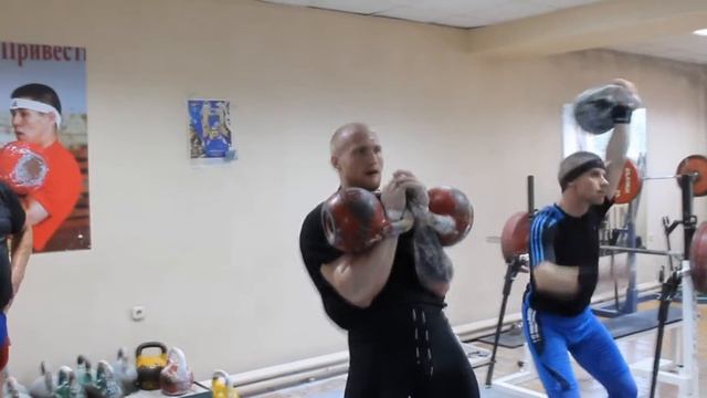 Гиревой спорт, подготовка к первенству мира !!! смотреть онлайн