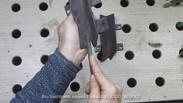 Приспособление для изготовления круглых палочек, с точной регулировкой диаметра. смотреть онлайн