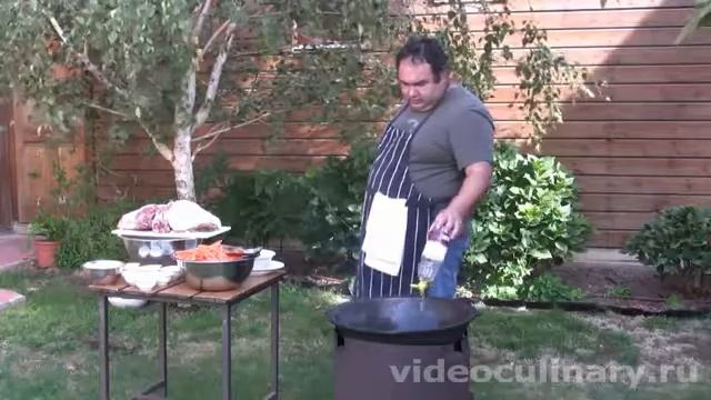 Рецепт Узбекский свадебный плов от видеокулинария рф Бабушка Эмма смотреть онлайн