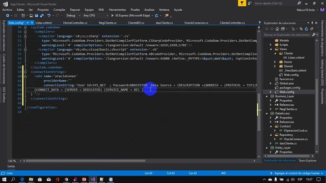 03 CRUD ORACLE Y VISUAL STUDIO MVC 5 смотреть онлайн