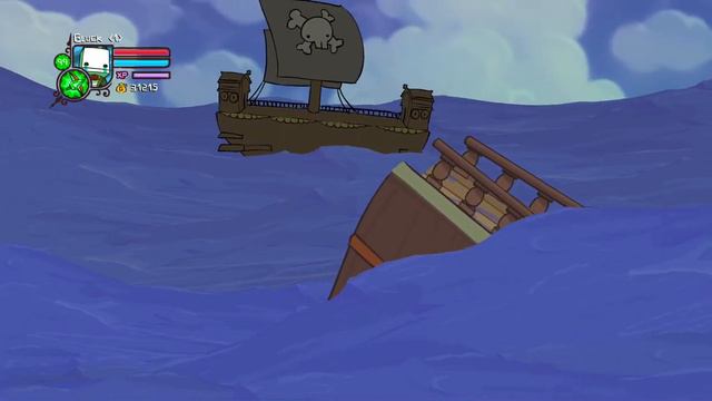 [Castle Crashers] Pirate Ship Bad Ending смотреть онлайн