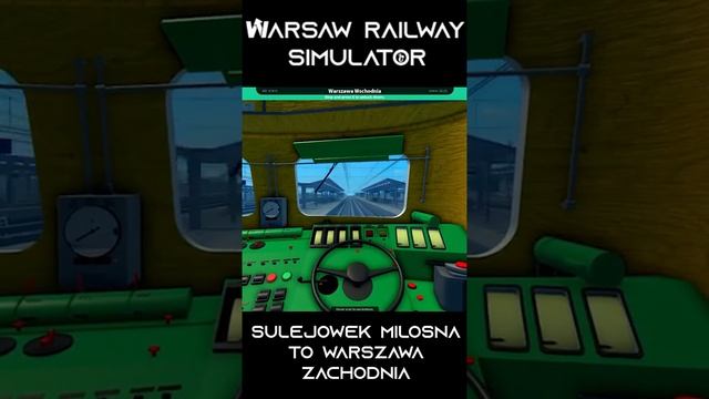 EP05 Sulejówek Miłosna To Warszawa Zachodnia | Warsaw Railway #shorts