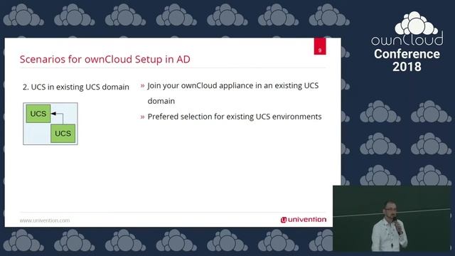 Easy maintainable ownCloud setups in Active Directory - ownCloud conference 2018 смотреть онлайн