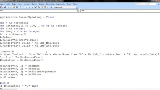 Curso de Excel VBA com Banco de Dados Access do zero Aula 51 | Canal programador Excel VBA смотреть онлайн