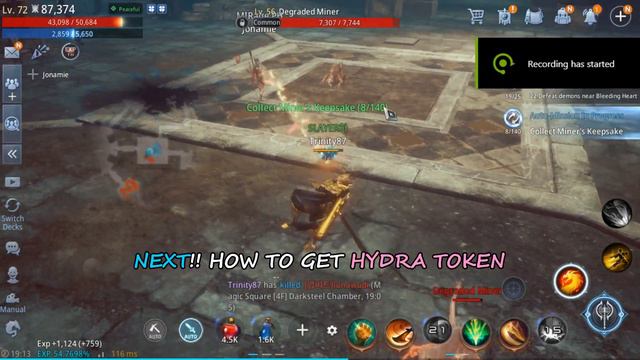 MIR4 HOW TO GET SEPTARIA AND HYDRA TOKEN | HYDRA REFINERY SANCTUARY OF HYDRA | DRACO TO HYDRA