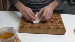 Хозяйке на заметку, чем обработать разделочную доску из дерева