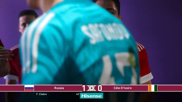 РОССИЯ - КОТ-д’ИВУАР ЧМ 2022 eFootball PES 2021 PESRUS Patch Gameplay Video смотреть онлайн