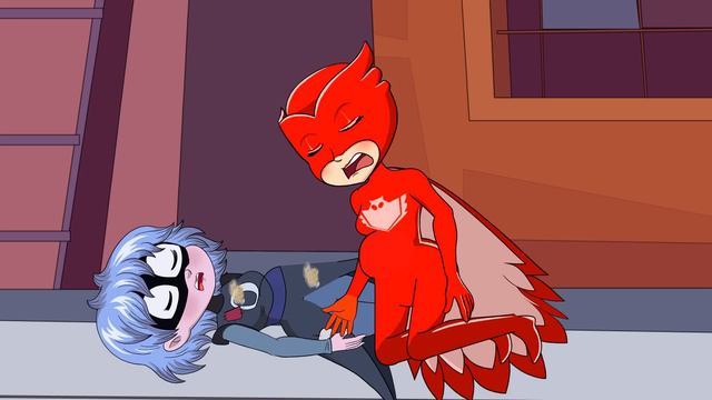 Owlette's Love with Potion! - Catboy Strange Relationship with Owlette but Missing?! PJ MASKS 2D смотреть онлайн