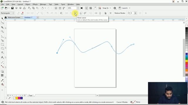 Shape tool in Coreldraw 2019 basic tutorials in Hindi Class 4 смотреть онлайн