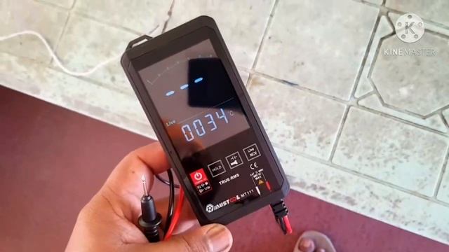 Mustool MT111, Touch Panel Sensitive Multimeter