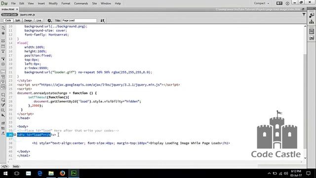 Page Preloading Effect, Jquery Preloader Tutorial, Page Preloader Css, Ajax Loading Spinner смотреть онлайн