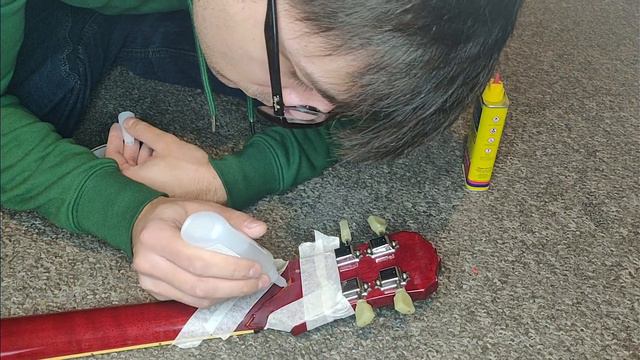Epiphone Les Paul | Headstock Repair